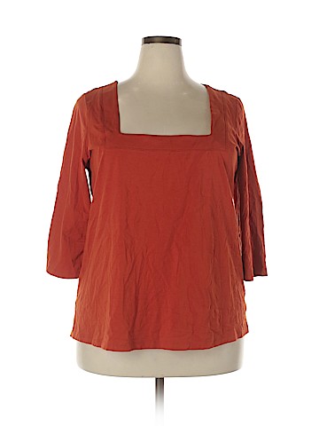 Jessica London 3/4 Sleeve Top (view 1)