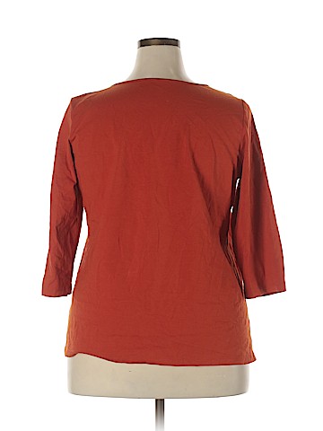 Jessica London 3/4 Sleeve Top (view 2)