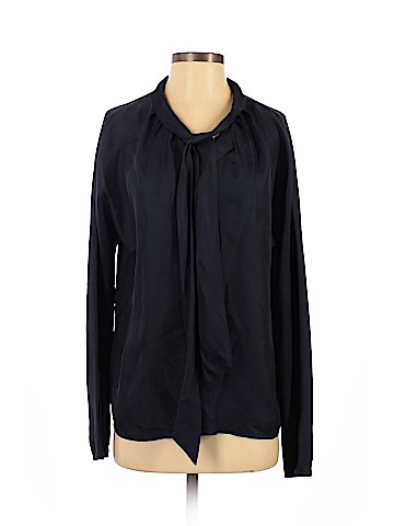Brochu Walker Long Sleeve Silk Top (view 1)