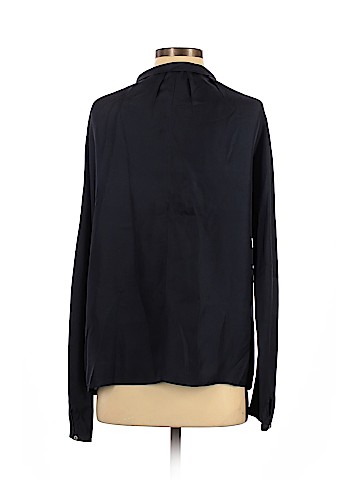 Brochu Walker Long Sleeve Silk Top (view 2)