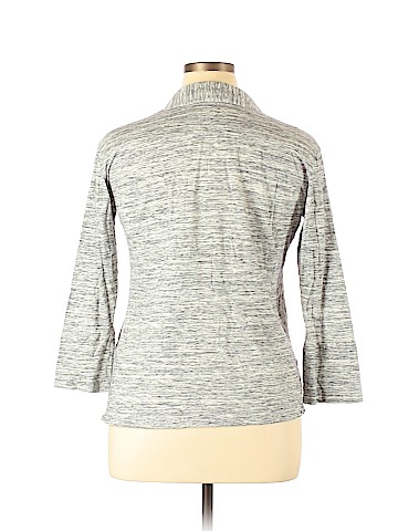 James Perse 3/4 Sleeve Button-Down Shirt (view 2)