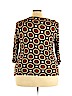 INC International Concepts 100% Rayon Tan 3/4 Sleeve Top Size 3X - photo 2