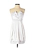 BCBGMAXAZRIA 100% Polyester White Cocktail Dress Size 4 - photo 1