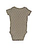 Carter's 100% Cotton Tan Short Sleeve Onesie Size 6 - photo 2