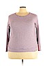 a.n.a. A New Approach Purple Long Sleeve Top Size XXL - photo 1