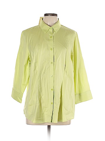 Coldwater Creek 3/4 Sleeve Button-Down Shirt (view 1)