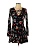 Hollister 100% Viscose Black Casual Dress Size XS - photo 1