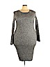 Bar III Gray Casual Dress Size XXL - photo 1