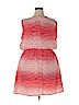Feathers 100% Polyester Red Casual Dress Size 2X - photo 2