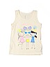 Baby Gap 100% Cotton Graphic Ivory Tank Top Size 2 - photo 1