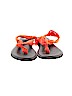 Sanuk Orange Sandals Size 9 - photo 2