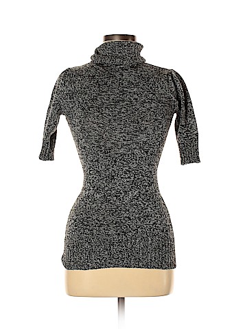 Planet Gold Turtleneck Sweater (view 1)