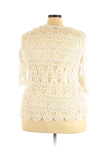 Brittany Black Long Sleeve Blouse (view 2)