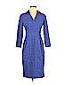 Nanette Lepore Blue Casual Dress Size 4 - photo 1
