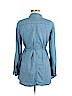 Motherhood Blue Long Sleeve Button-Down Shirt Size M - photo 2
