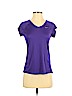Nike 100% Recycled Polyester Purple Active T-Shirt Size S - photo 1
