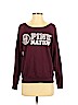 Victoria's Secret Pink Burgundy Sweatshirt Size XS - photo 1