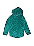 Old Navy 100% Polyester Green Fleece Jacket Size 6 - 7 - photo 1