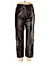 Dialogue 100% Leather Brown Leather Pants Size 14 - photo 1