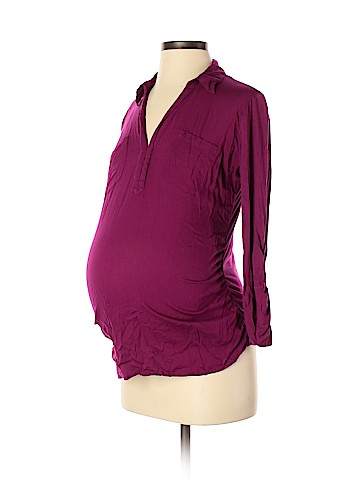 Motherhood 3/4 Sleeve Blouse (view 1)