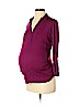 Motherhood 100% Rayon Purple 3/4 Sleeve Blouse Size S - photo 1