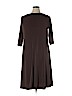 Roaman's Brown Casual Dress Size 14 (M) - photo 2