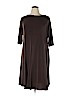 Roaman's Brown Casual Dress Size 14 (M) - photo 1