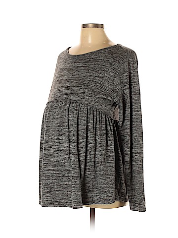 Isabel Maternity Long Sleeve Top (view 1)