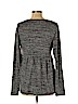 Isabel Maternity Gray Long Sleeve Top Size L - photo 2