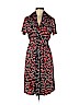 Elie Tahari 100% Silk Red Casual Dress Size L - photo 1