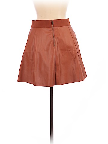 Forever 21 Faux Leather Skirt (view 2)