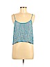 MLV by MAYREN LEE VIRAY 100% Viscose Blue Sleeveless Blouse Size S - photo 1