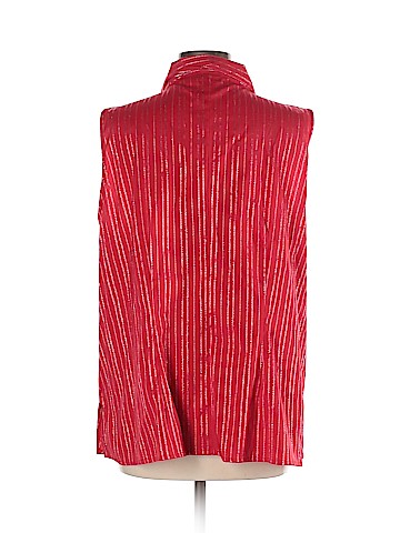 Cato Sleeveless Button-Down Shirt (view 2)