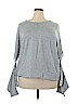 Boohoo Boutique Gray Sweatshirt Size 18 - photo 1