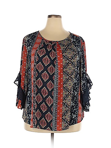 Van Heusen 3/4 Sleeve Blouse (view 1)