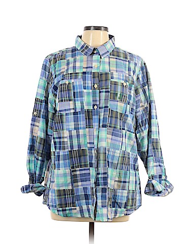 L.L.Bean Long Sleeve Button-Down Shirt (view 1)