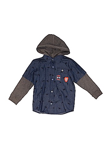 Toughskins Long Sleeve Button-Down Shirt (view 1)