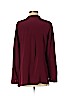Eileen Fisher 100% Silk Burgundy Long Sleeve Silk Top Size S (petite) - photo 2