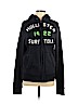 Hollister Black Zip Up Hoodie Size XL - photo 1