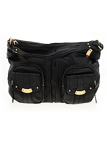 B Makowsky Leather Shoulder Bag (view 1)