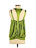 La Rok 100% Silk Green Sleeveless Silk Top Size XS - photo 2