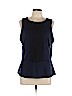 Banana Republic Factory Store Blue Sleeveless Top Size 14 - photo 1