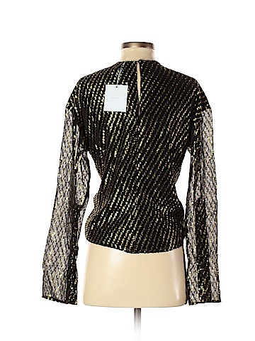 L'academie los angeles Long Sleeve Silk Top (view 2)