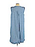 Lucky Brand 100% Cotton Blue Casual Dress Size L - photo 2