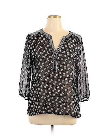 New Directions 3/4 Sleeve Blouse (view 1)