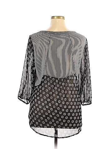 New Directions 3/4 Sleeve Blouse (view 2)