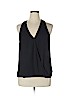 Lily White 100% Polyester Black Sleeveless Blouse Size XL - photo 1