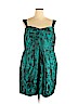 Torrid 100% Polyester Teal Cocktail Dress Size 22 - photo 1