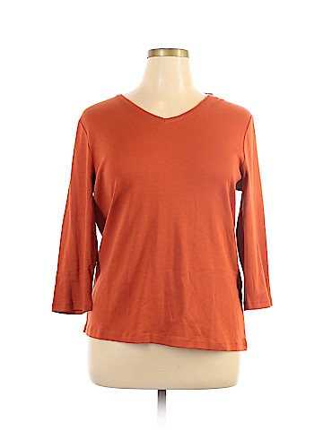 Chico's 3/4 Sleeve T-Shirt (view 1)