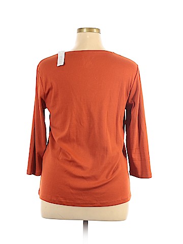 Chico's 3/4 Sleeve T-Shirt (view 2)